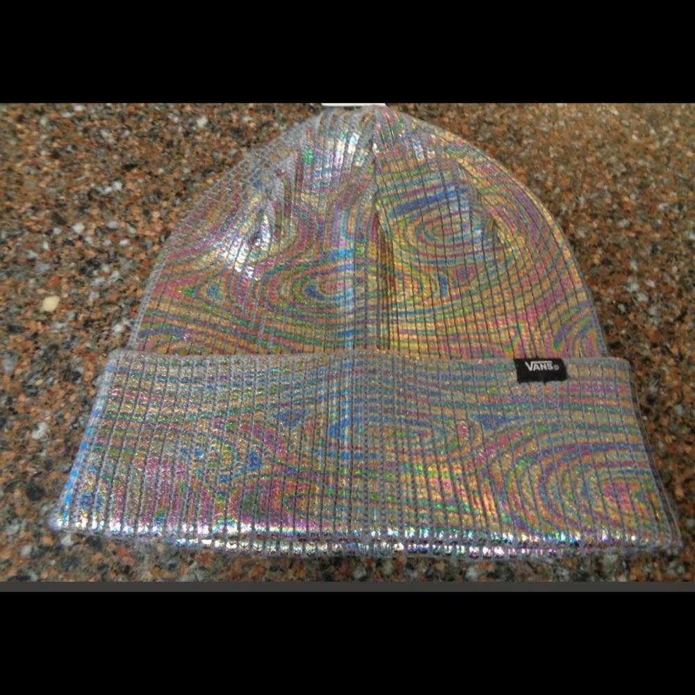 Vans unisex beanie one size iridescent unisex